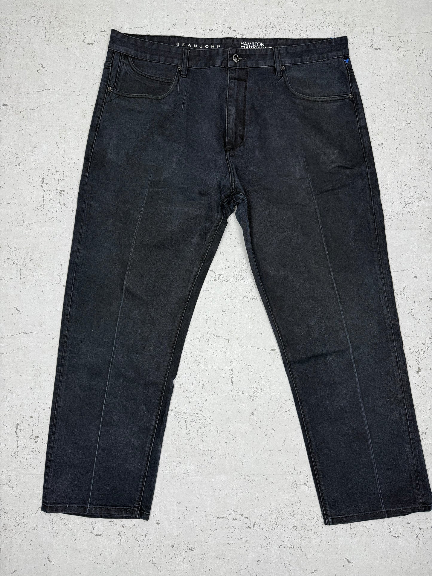 Sean John Vintage Baggy Jeans Schwarz W42 L32 - MonkeysVintage