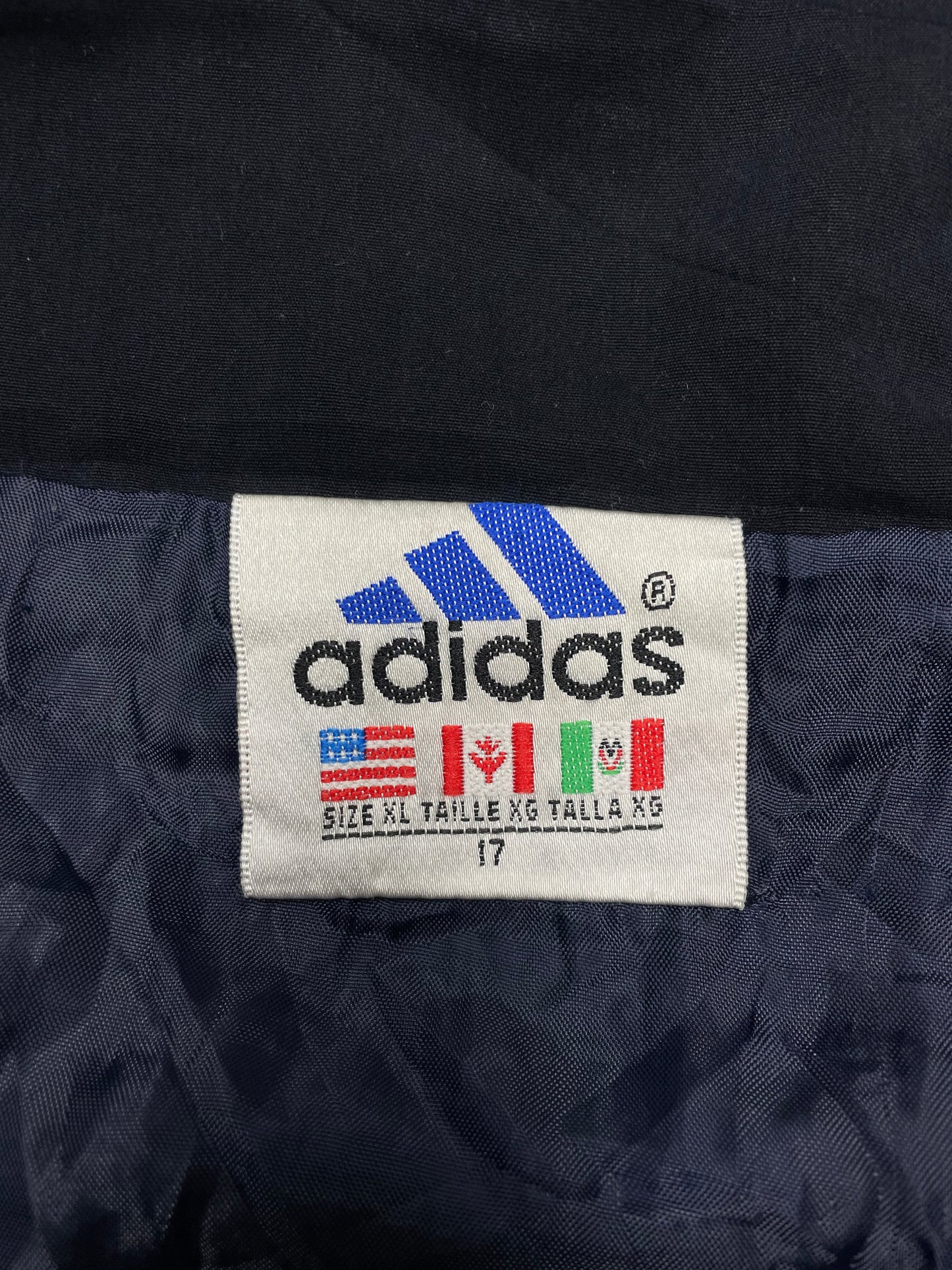 Adidas rare vintage Trackjacket Zipper Jacke XL