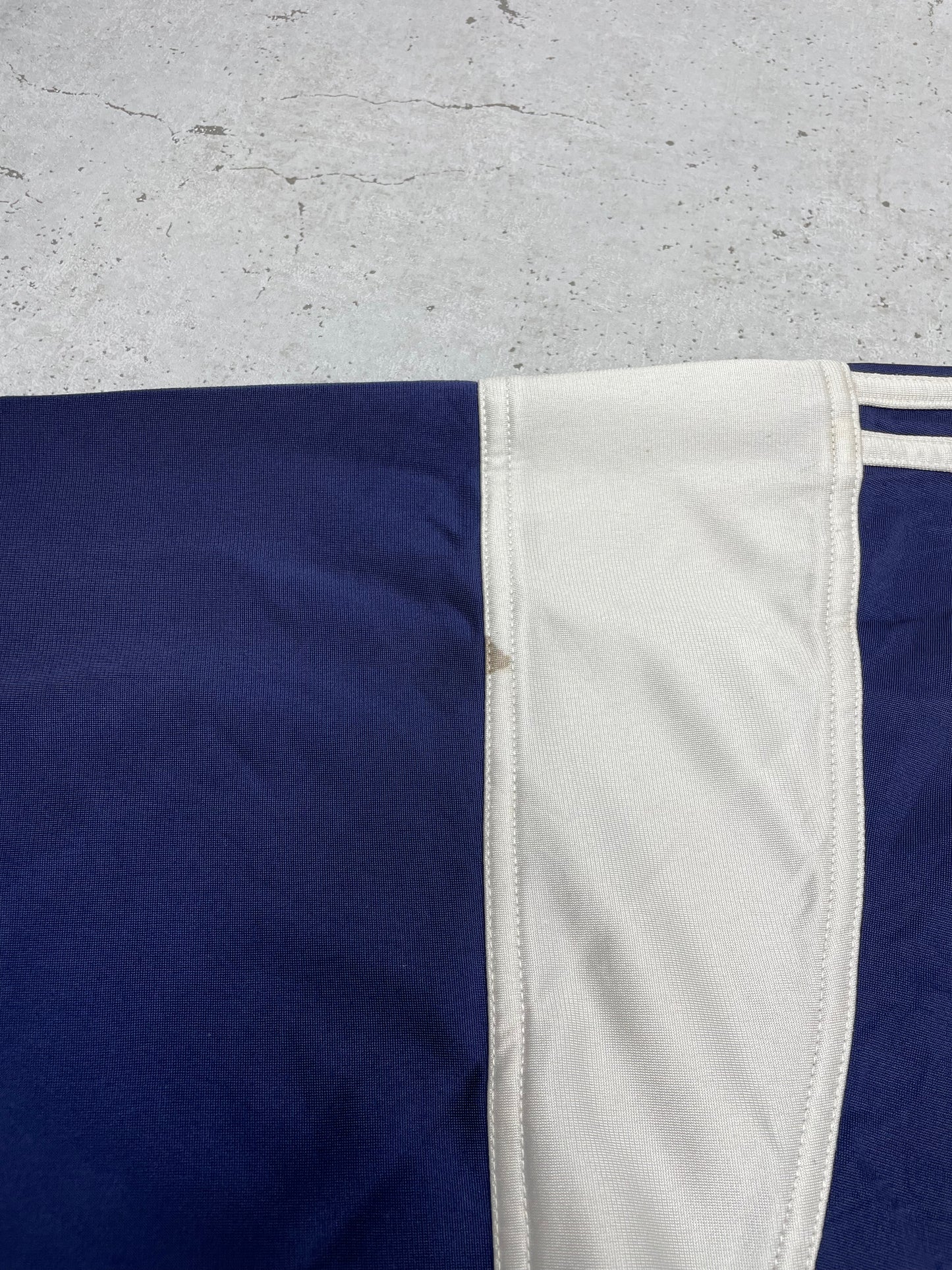 Adidas vintage Zipper Trackjacket Jacke blau weiß XL