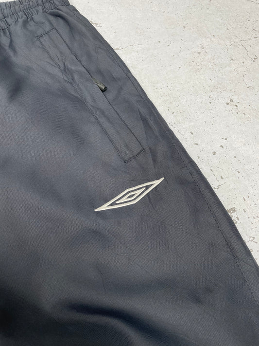 Umbro vintage Trackpants Jogginghose baggy Fit grau S