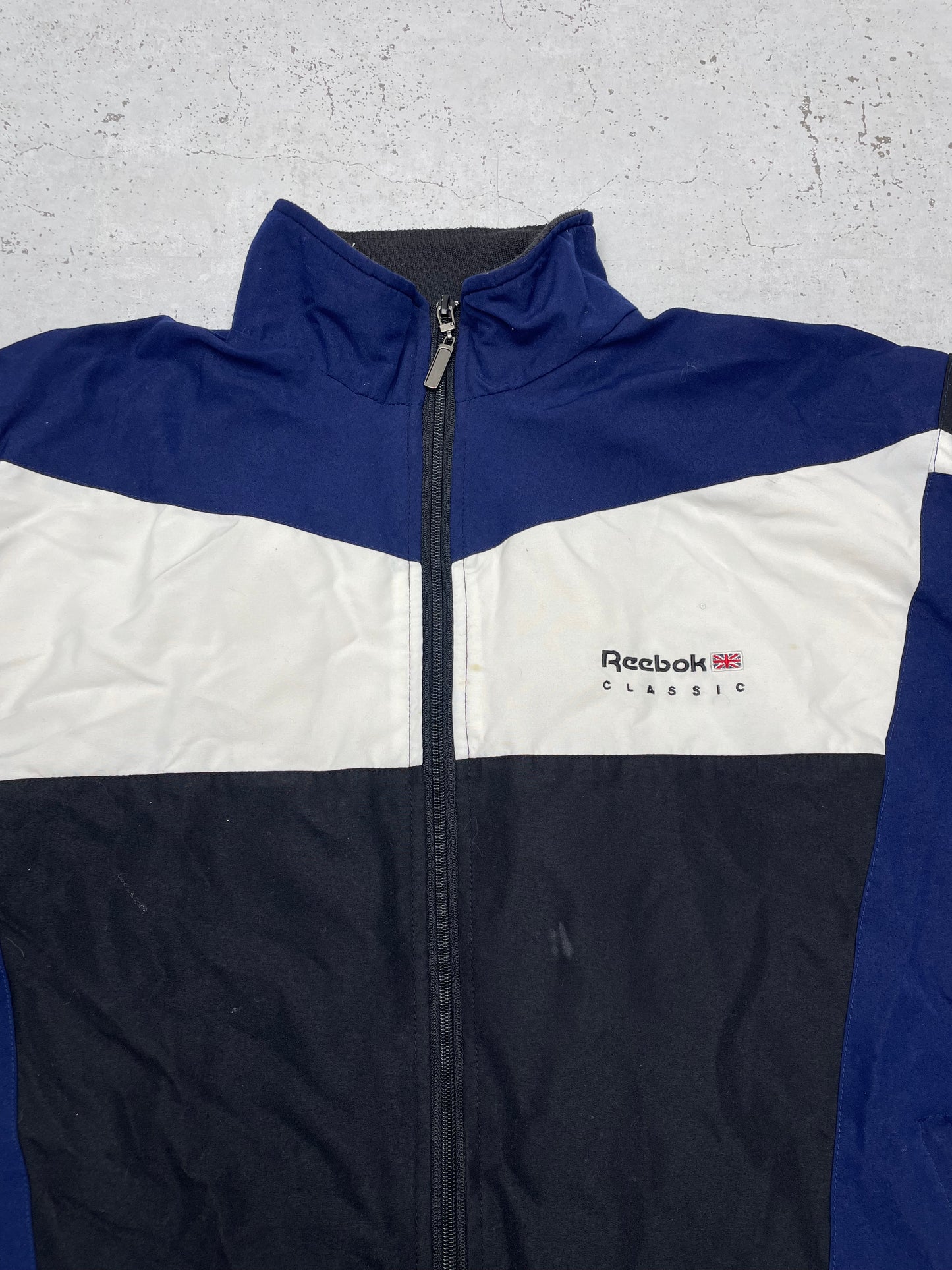 Reebok vintage Windbreaker Trackjacket Zipper L