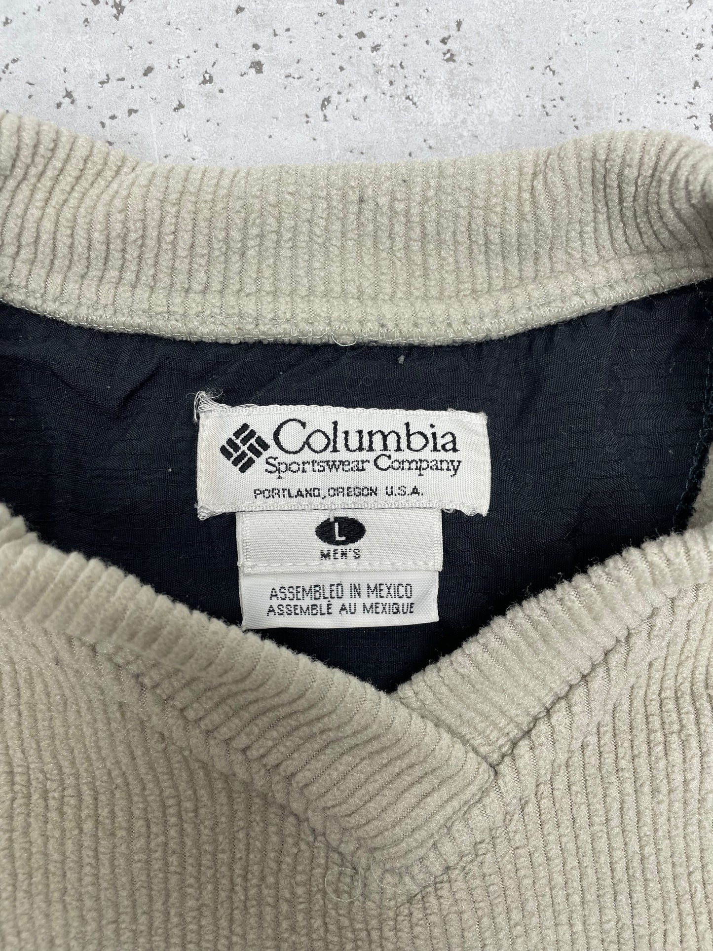 Columbia vintage Fleece Sweatshirt Sweater L