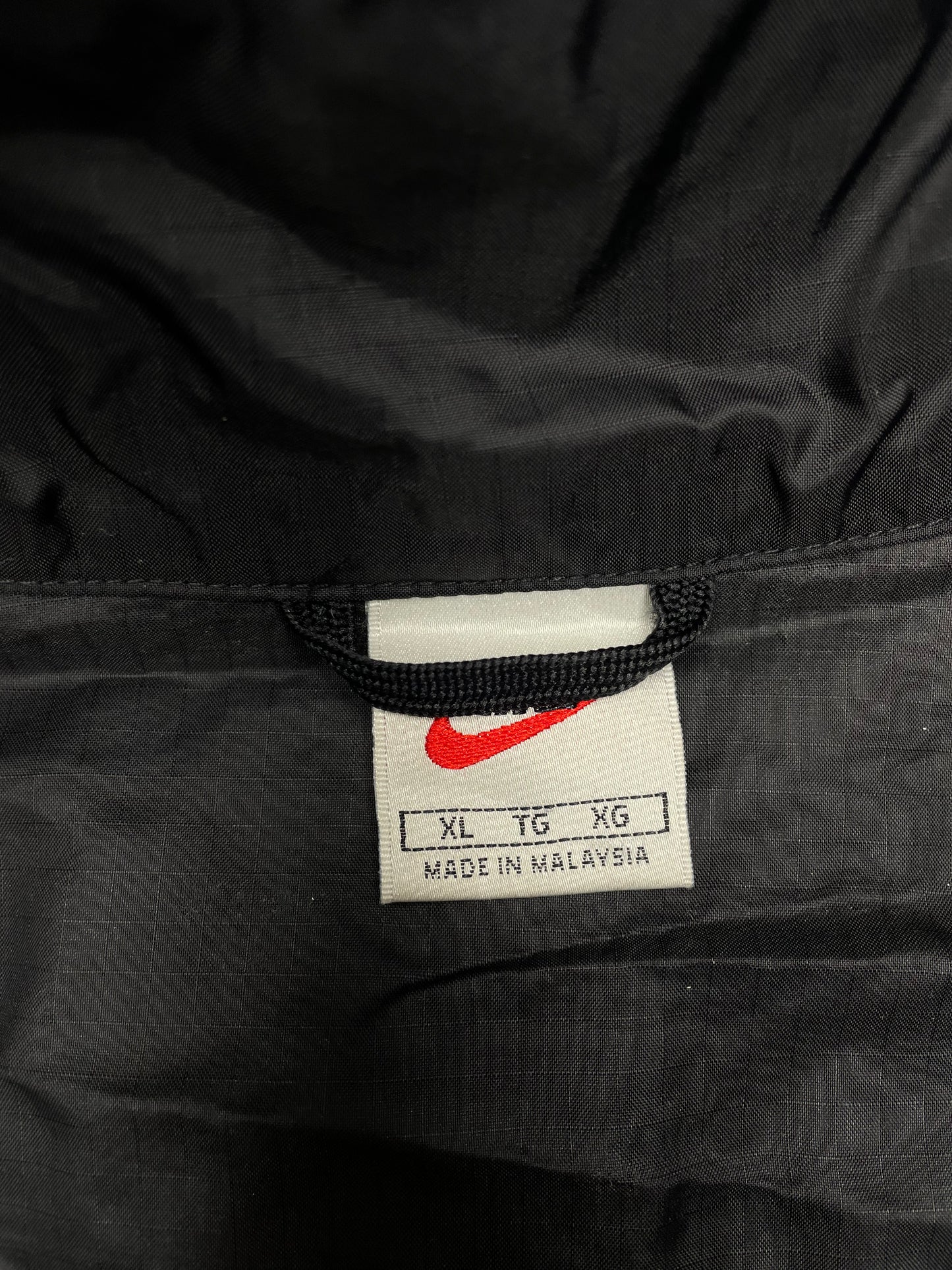 Nike vintage Swoosh embroidered Trackjacket WIndbreaker Jacke XL