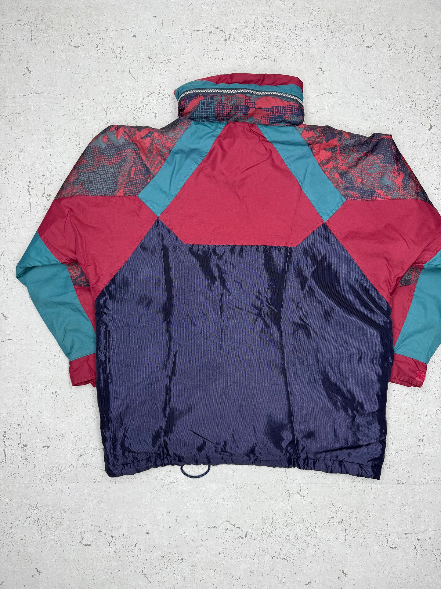 Olympia 80s Vintage Jacke Parka blau M - MonkeysVintage