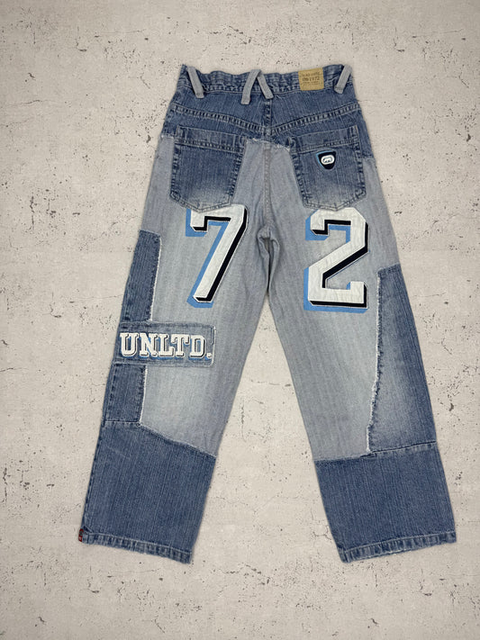 Ecko Unltd. Vintage Patchwork Vintage Jeans W28 M - MonkeysVintage