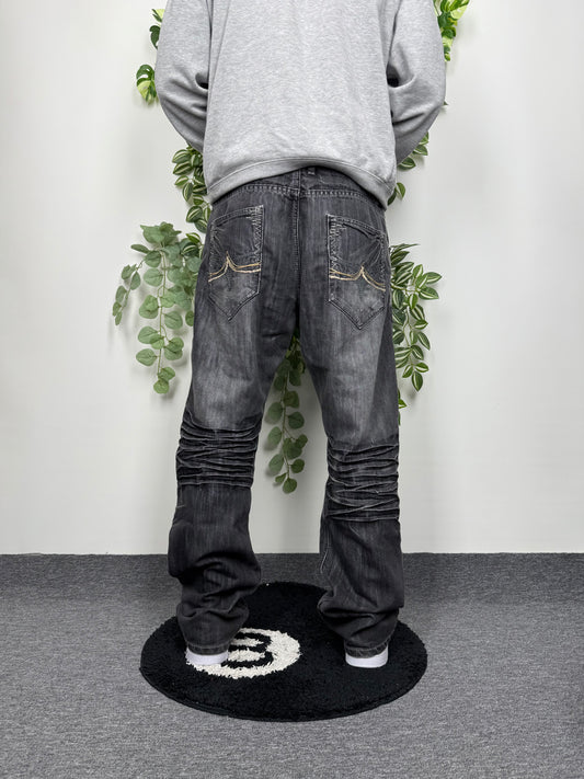 Jordan Craig Vintage Y2K Baggy Jeans schwarz W36 L32 - MonkeysVintage