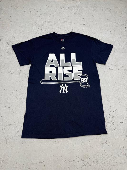 New York Yankees Vintage Shirt in Navy, Größe S, Vorderseite
