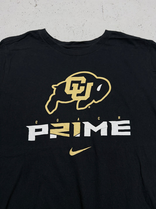 Nike CU Prime T-Shirt Schwarz Vorderseite