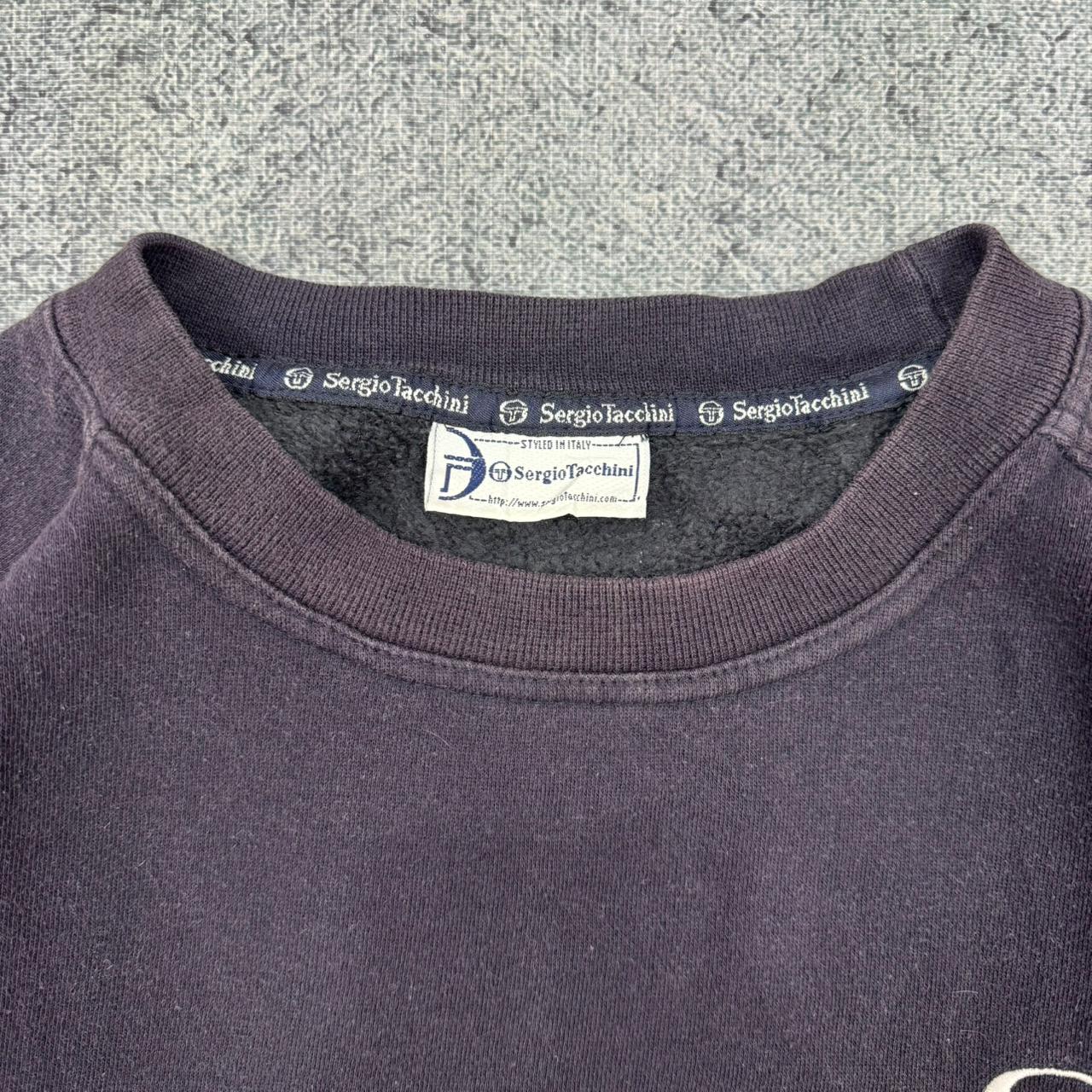 Sergio Tacchini vintage Sweatshirt Crewneck blau S