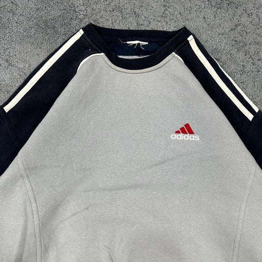 Adidas vintage Sweatshirt Crewneck blau M