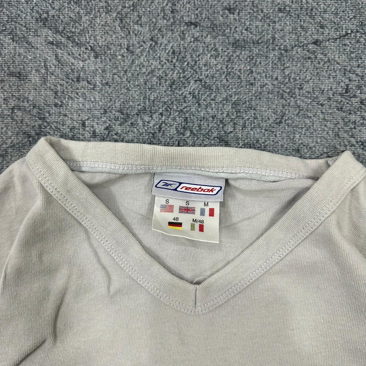 Reebok Membership vintage big Logo Sweatshirt Sweater grau M