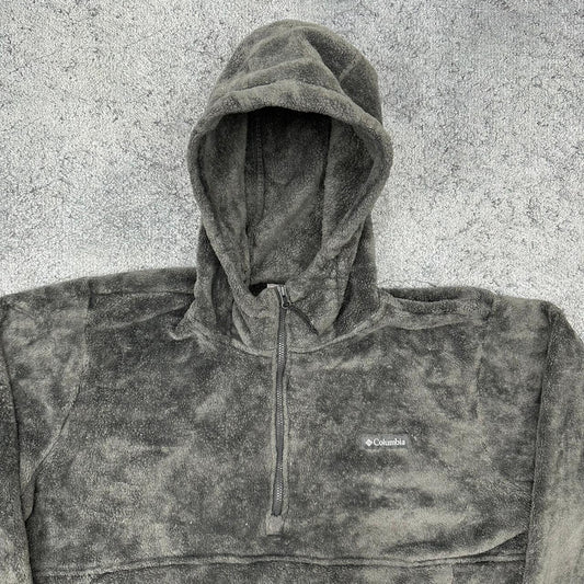 Columbia Fleece Jacke Zip Sweatshirt grau XL