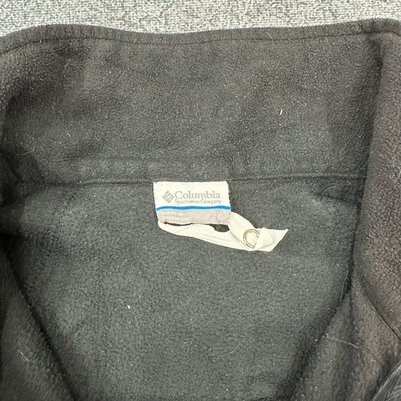 Columbia Fleece Zipper Jacke schwarz M