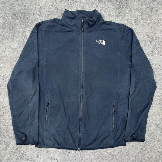 The North Face Fleece Jacke Zipper blau M