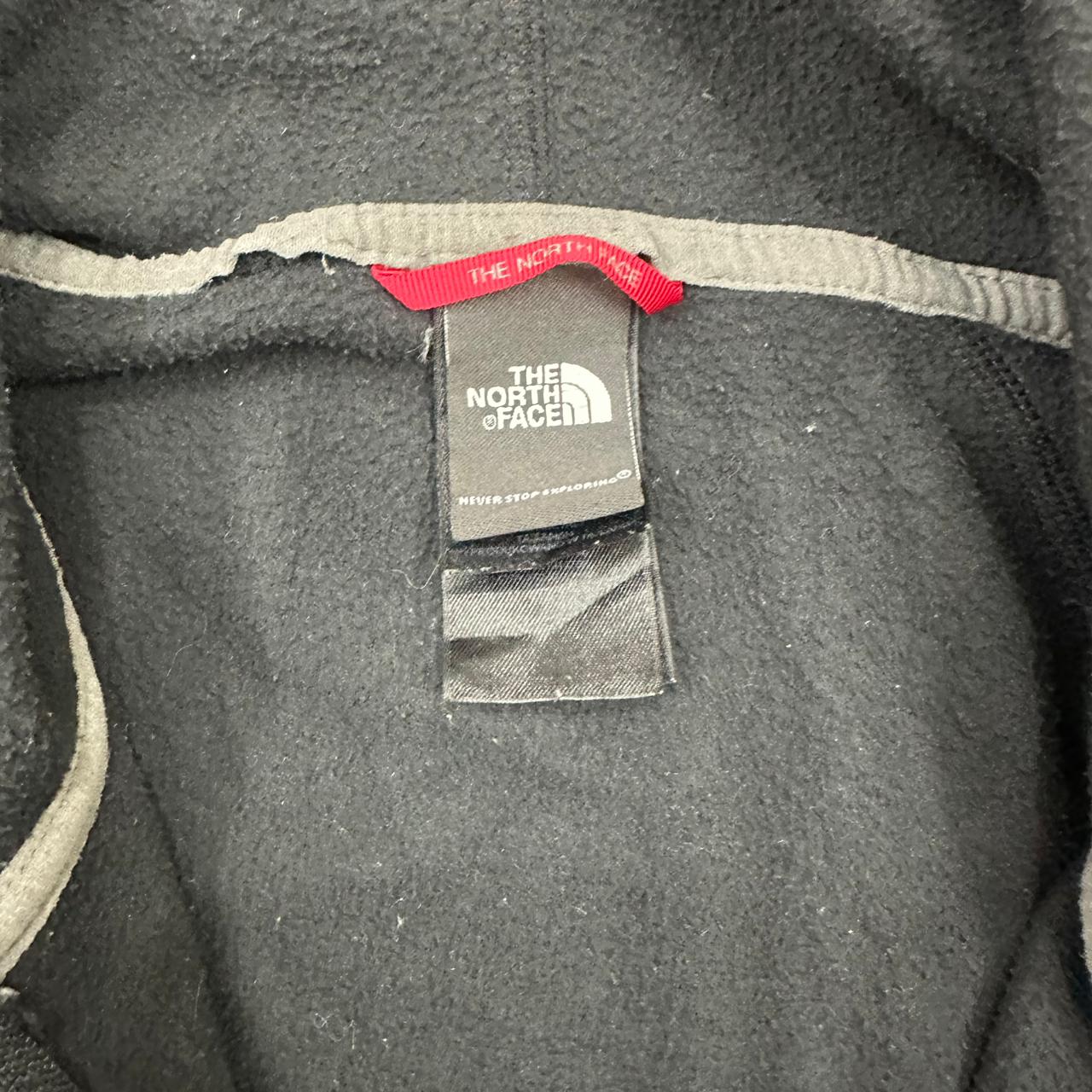 The North Face Fleece Jacke Zipper schwarz L