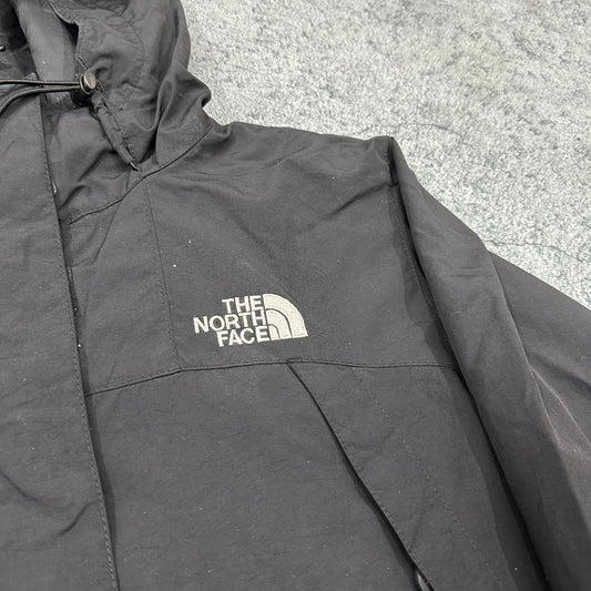 The North Face HyVent Jacke Windbreaker gefütterte Jacke schwarz S
