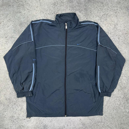 Nike vintage Windbreaker Jacke blau XL