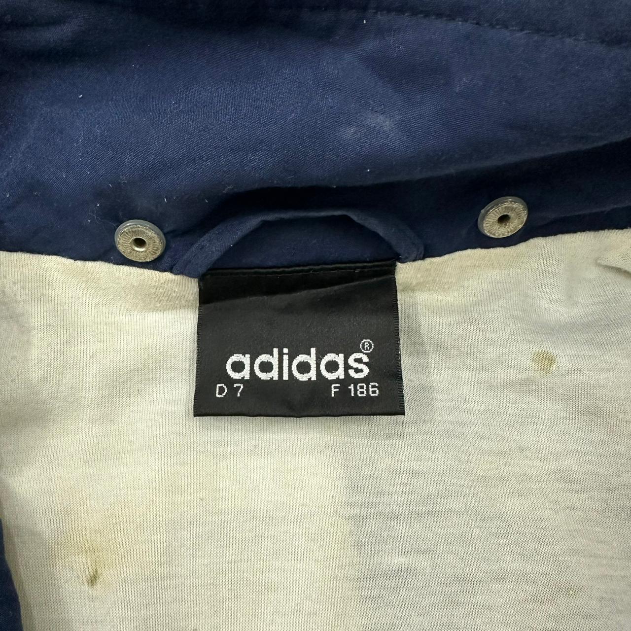 Adidas vintage Windbreaker Trackjacket Jacke blau XL