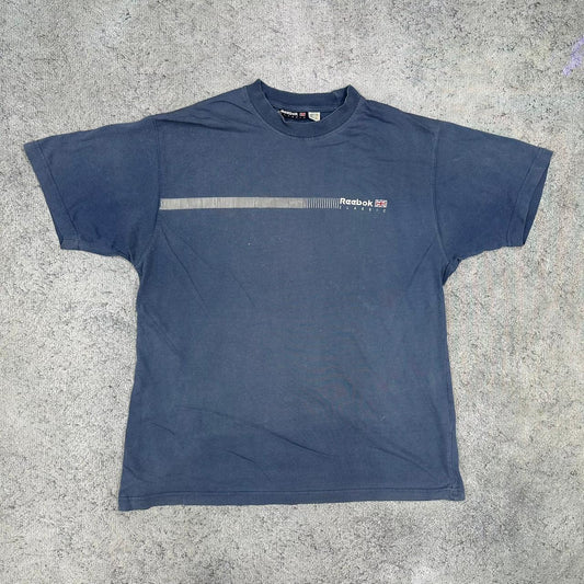 Reebok vintage T-Shirt Tee Shirt blau L