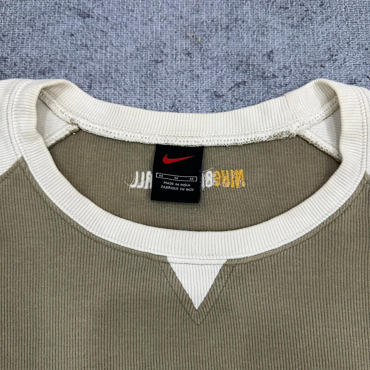 Nike vintage Basketball T-Shirt Tee Shirt oversized Y2K khaki M