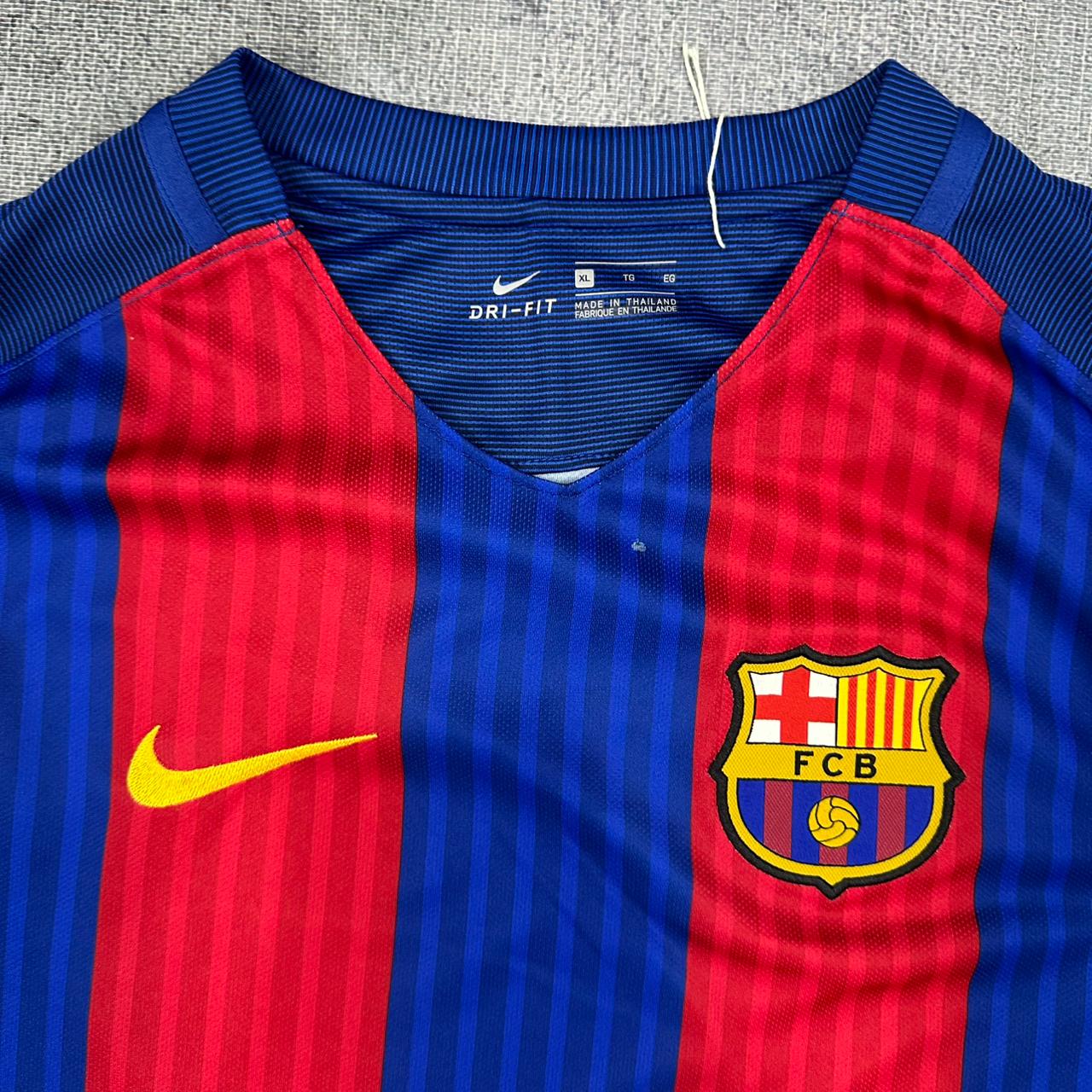 Fc Barcelona x Nike 2016/2017 Trikot Jersey Spanien XL