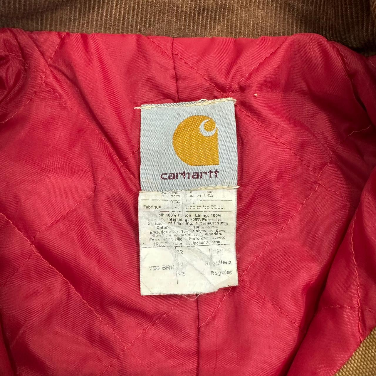 Carhartt vintage Workwear Jacke heavy Jacket Detroit Harrington braun XS