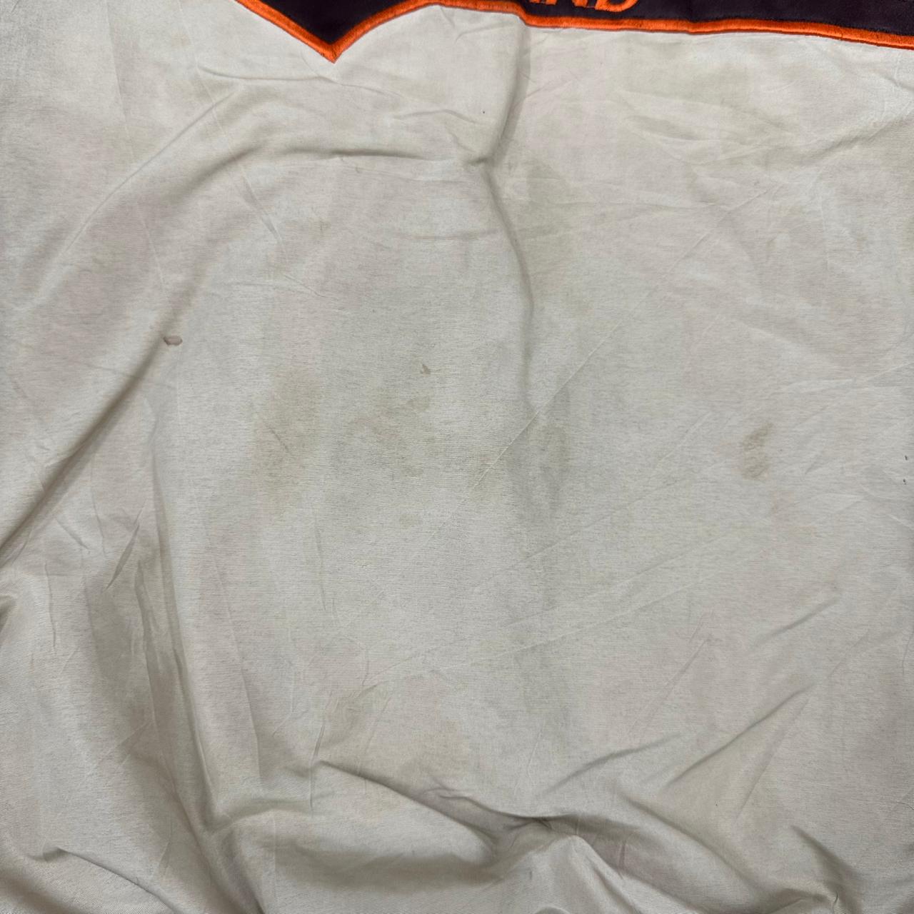 NFL x Puma Cleveland Browns vintage Sweatshirt varsity Jacket Windbreaker Football beige XXL