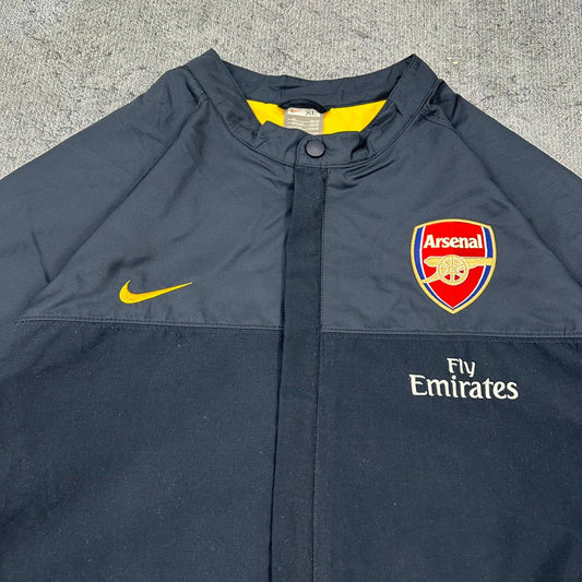 FC Arsenal x Nike vintage Windbreaker Trackjacket Jacke schwarz XL
