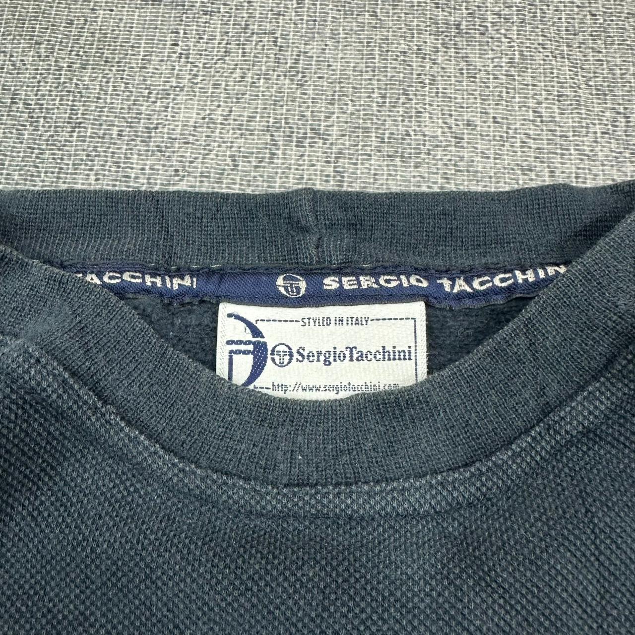 Sergio Tacchini Sweatshirt getragen als Fitpic bei 1,80 m und 78 kg