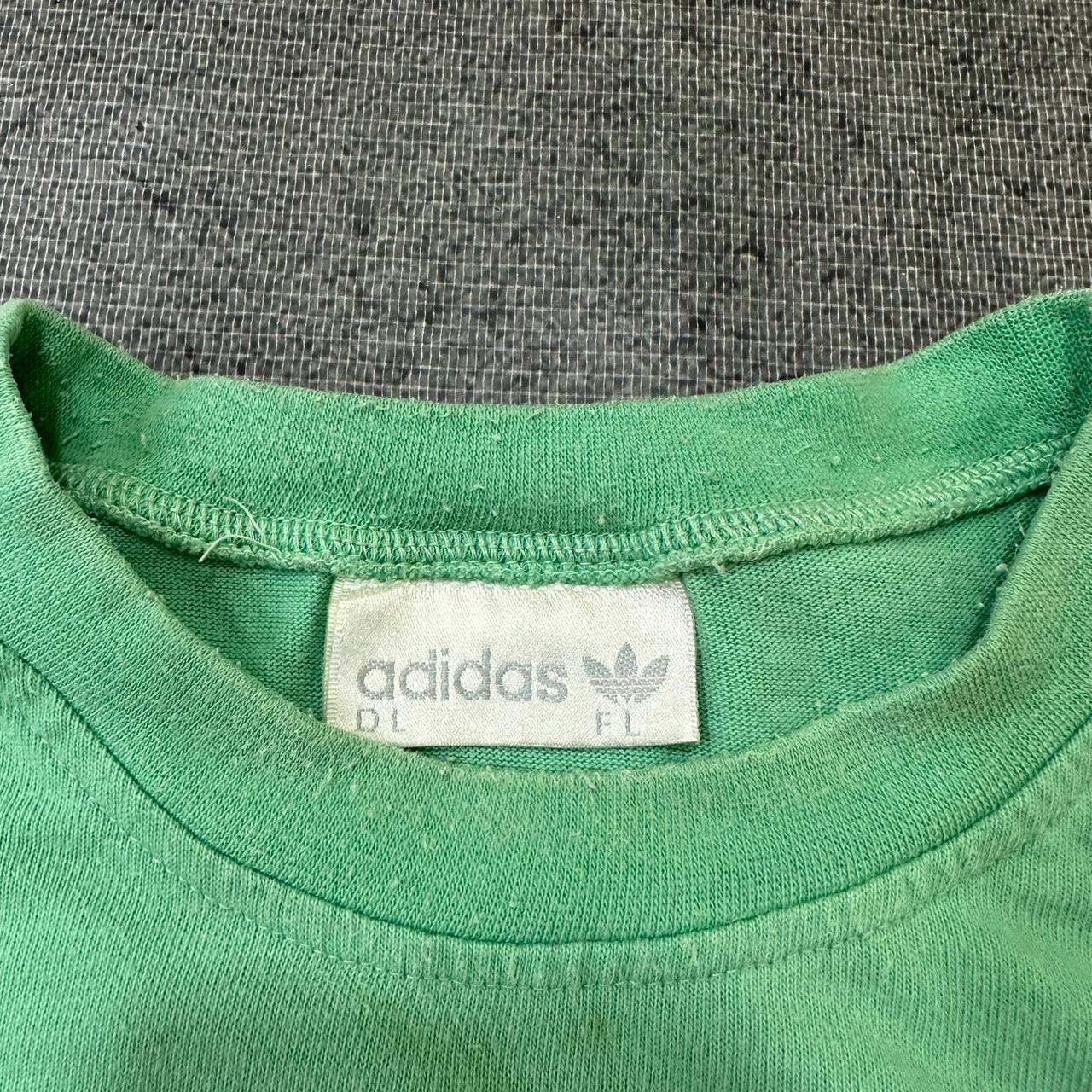 Adidas vintage Champions Cup European FInal T-Shirt Shirt Soccer Tee grün L