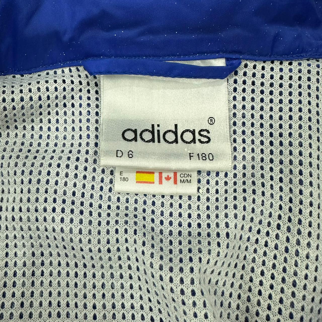 Adidas x Fc 90s Bayern vintage Windbreaker Jacke Trackjacket blau L
