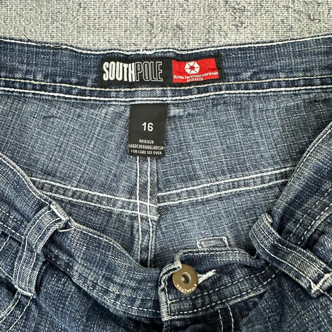 Southpole vintage Jorts Shorts Jeans Denim kurze Hose Y2K W28 XS