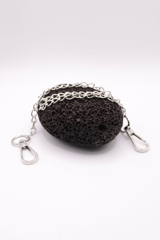 "Simple" Streetwear Hosenkette silberfarben Y2K - MonkeysVintage