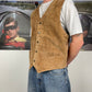 Vintage Leder Weste XL - MonkeysVintage