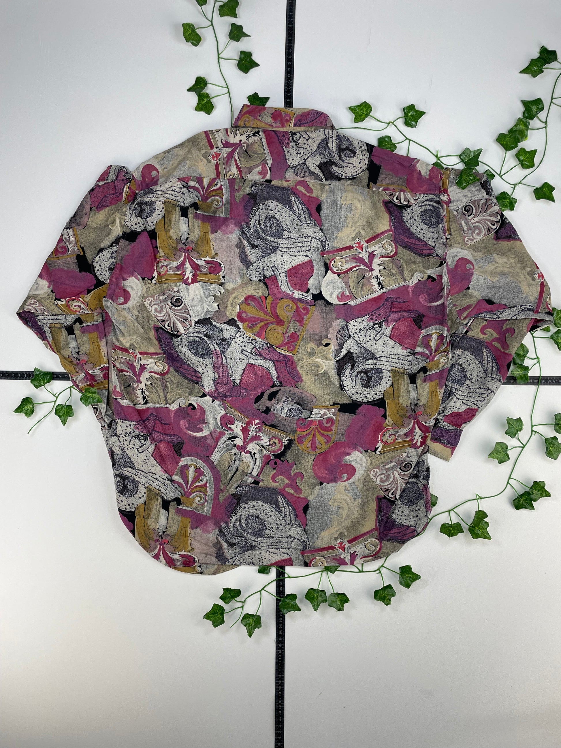 Vintage langarm Hemd M - MonkeysVintage