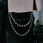 „Crystal Sphere“ Doppellagige Strass-Hosenkette Iced Out