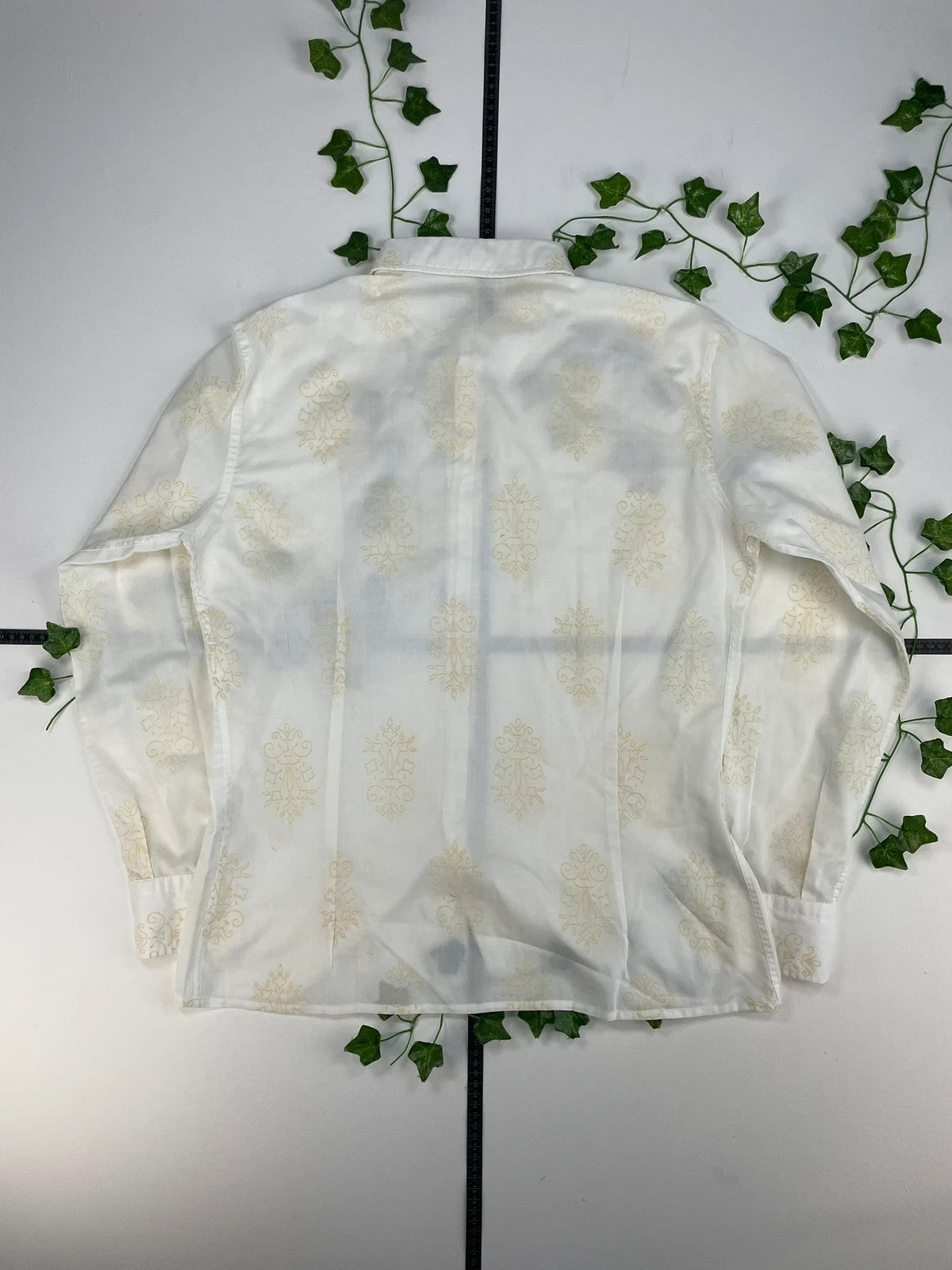 Ingram Vintage langarm Hemd M - MonkeysVintage