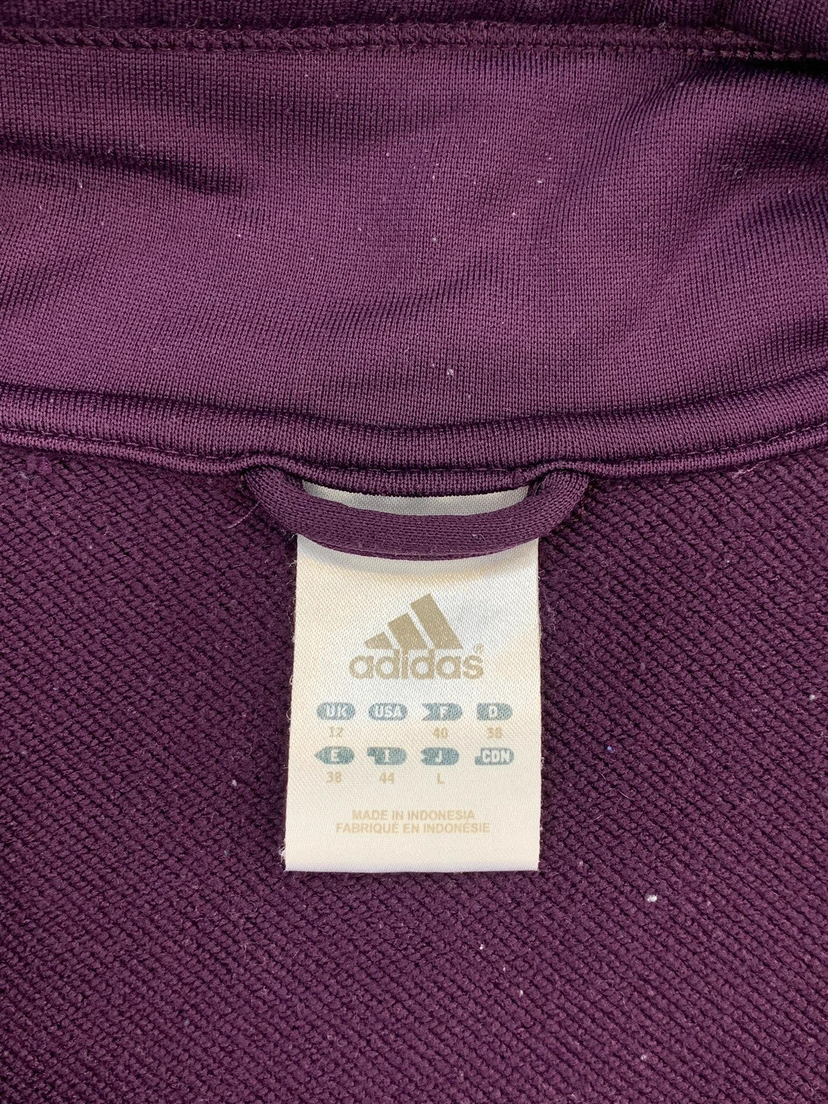 Adidas Vintage Zipper Lila M - MonkeysVintage