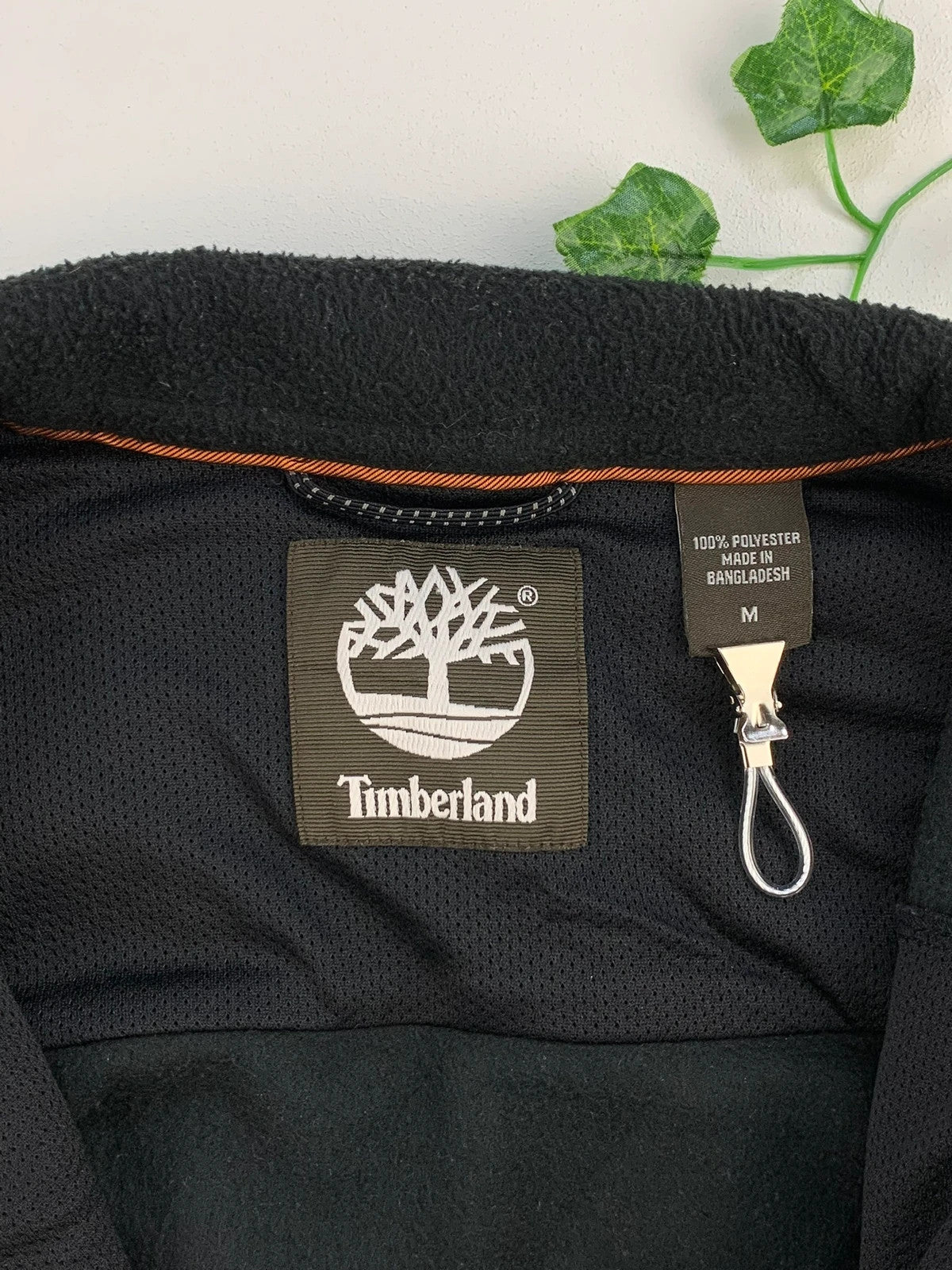 Timberland Fleece Jacke schwarz M - MonkeysVintage