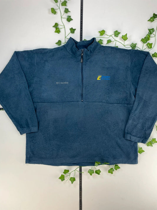 Columbia Fleece Zip Sweatshirt XL - MonkeysVintage