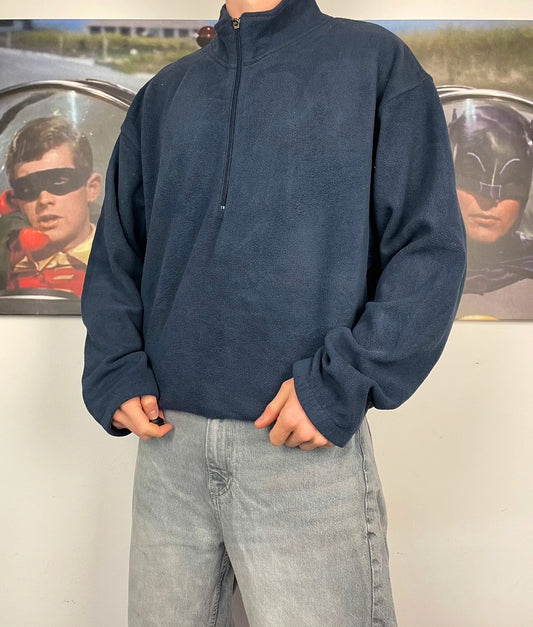 Nike Vintage Fleece Zip Sweatshirt XL - MonkeysVintage