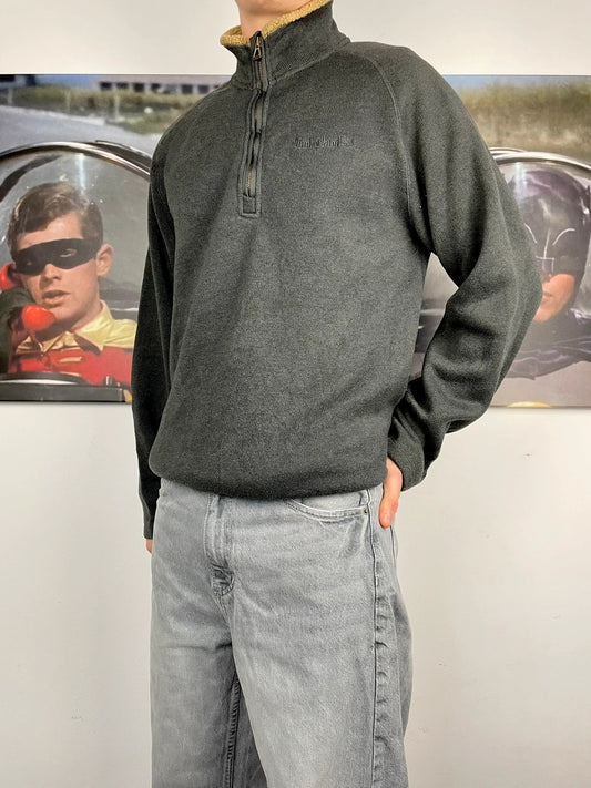 Timberland Fleece Zipper Sweatshirt XL - MonkeysVintage
