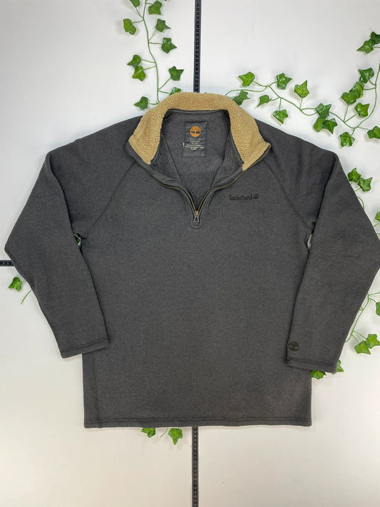 Timberland Fleece Zipper Sweatshirt XL - MonkeysVintage