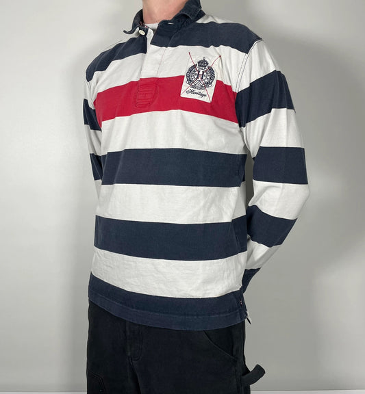 Tommy Hilfiger langarm Hemd L - MonkeysVintage