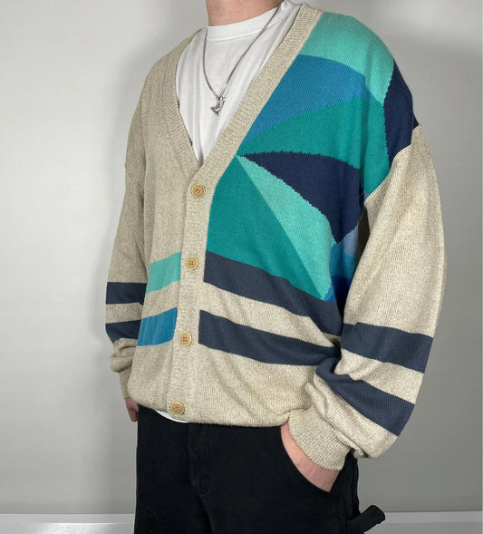 Tessitore Vintage Strickjacke Cardigan L - MonkeysVintage