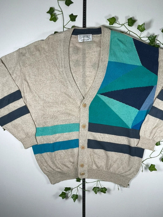 Tessitore Vintage Strickjacke Cardigan L - MonkeysVintage
