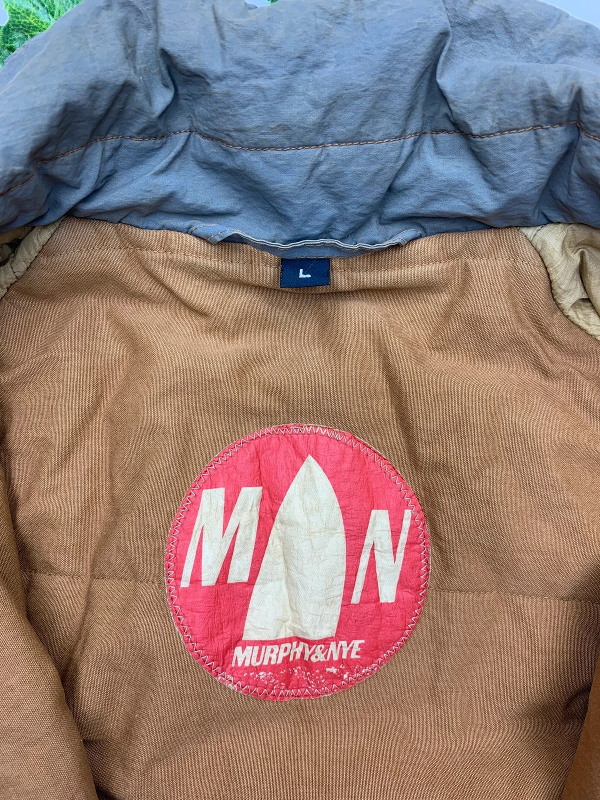 Murphy & Nye Vintage Mantel Jacke gefüttert L - MonkeysVintage