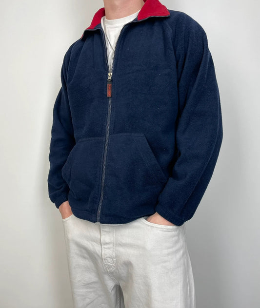 Vintage Fleece Jacke L - MonkeysVintage