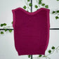 Vintage Strick Top Oberteil Pullunder L - MonkeysVintage