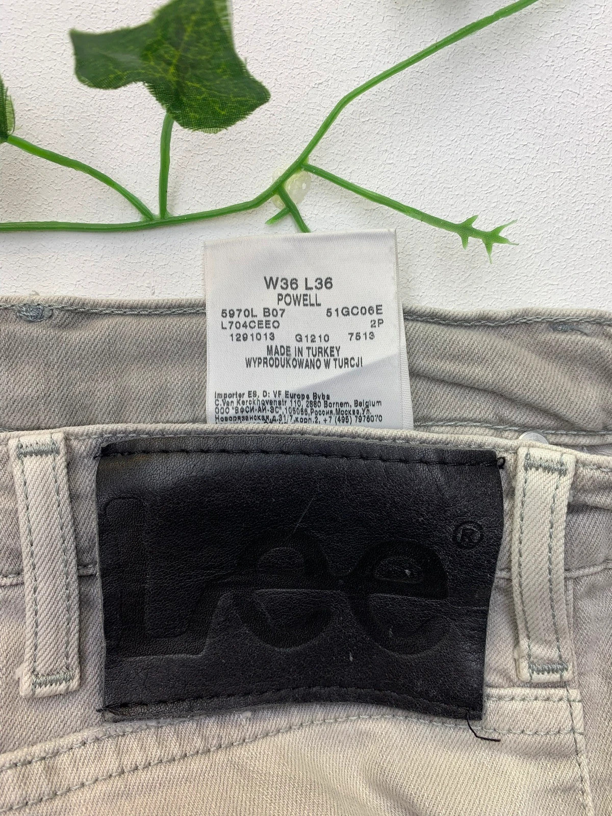 Lee Vintage Jeans Hose W36 L36 - MonkeysVintage